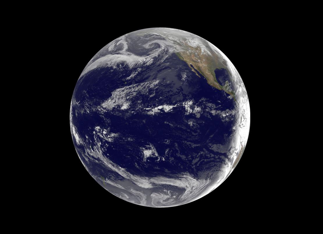 Image of Earth from outer space