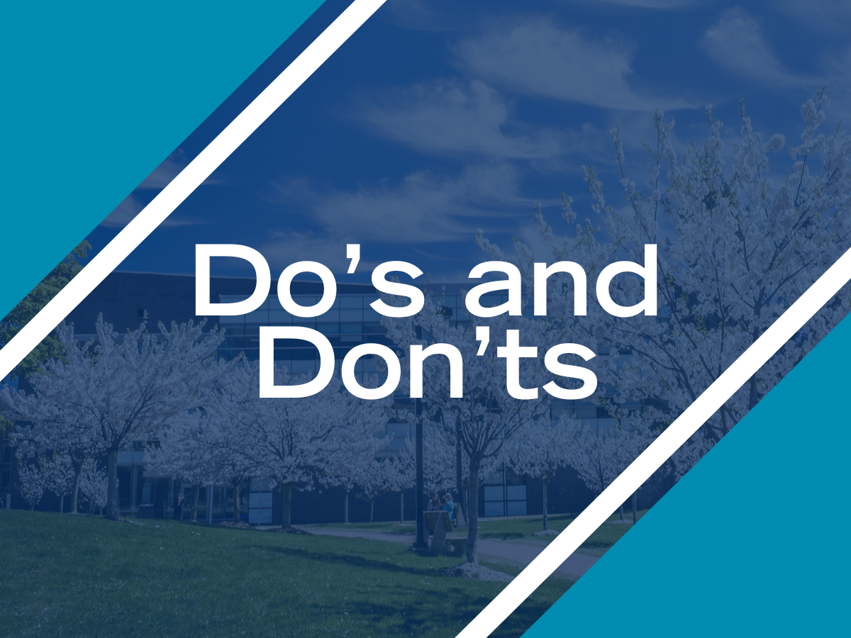 Academic Integrity Dos and Donts