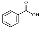 benzoic acid structure diagram