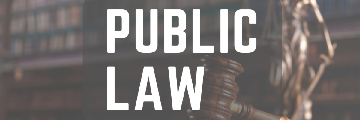 Public Law Banner