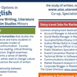 English career options