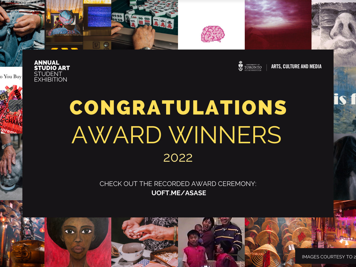 Annual Studio Art Student Exhibition Award Winners 2022