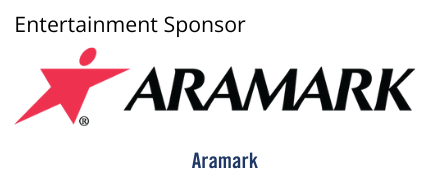 Aramark logo - Entertainment zone sponsor
