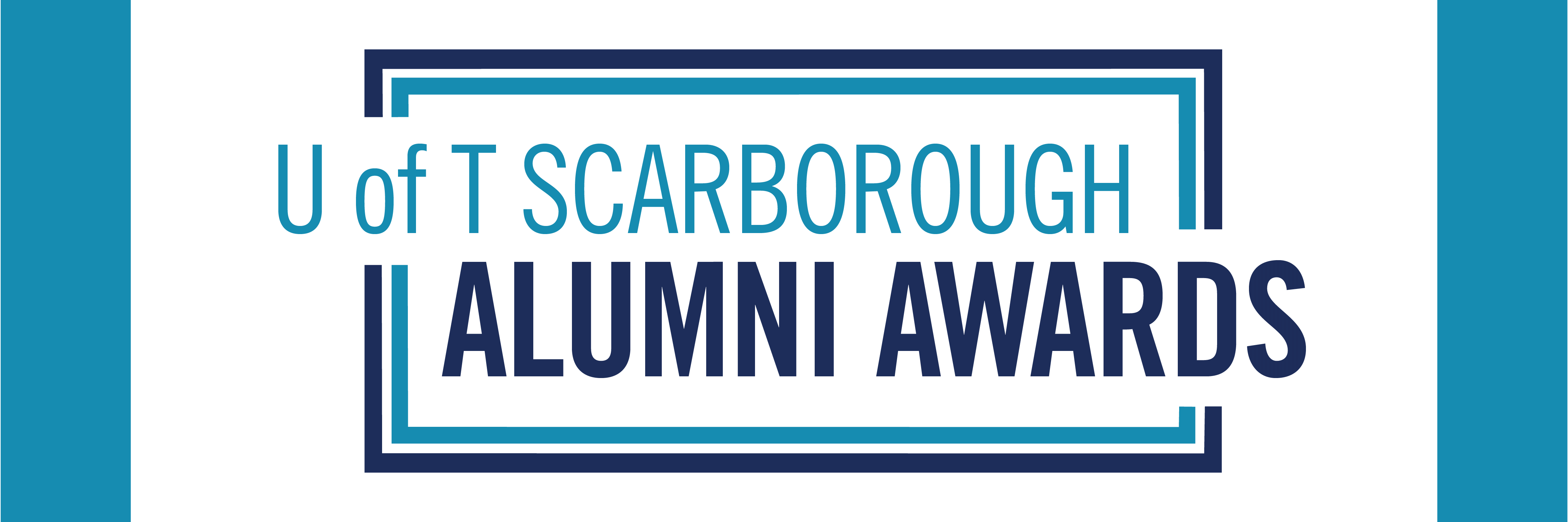 Banner saying U of T Scarborough Alumni Awards