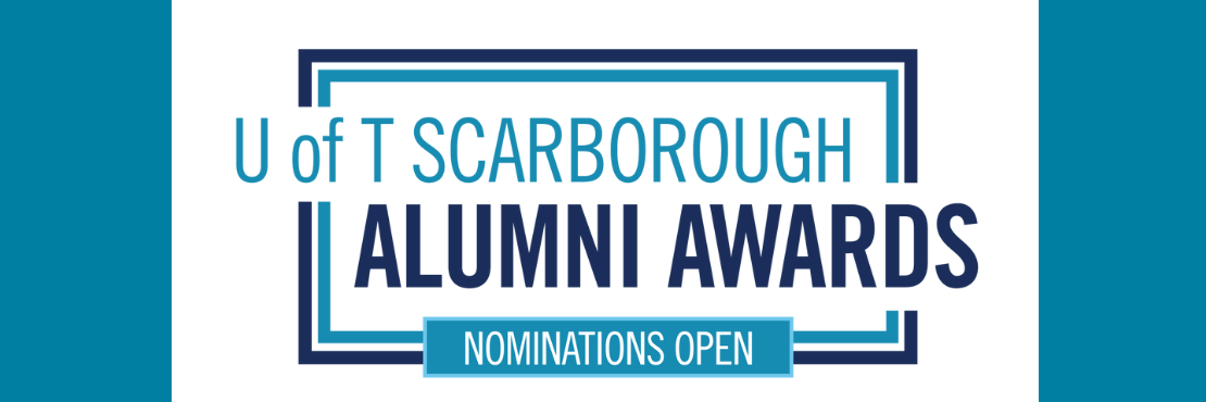 banner sayings U of T Scarborough Alumni Awards Nominations Open