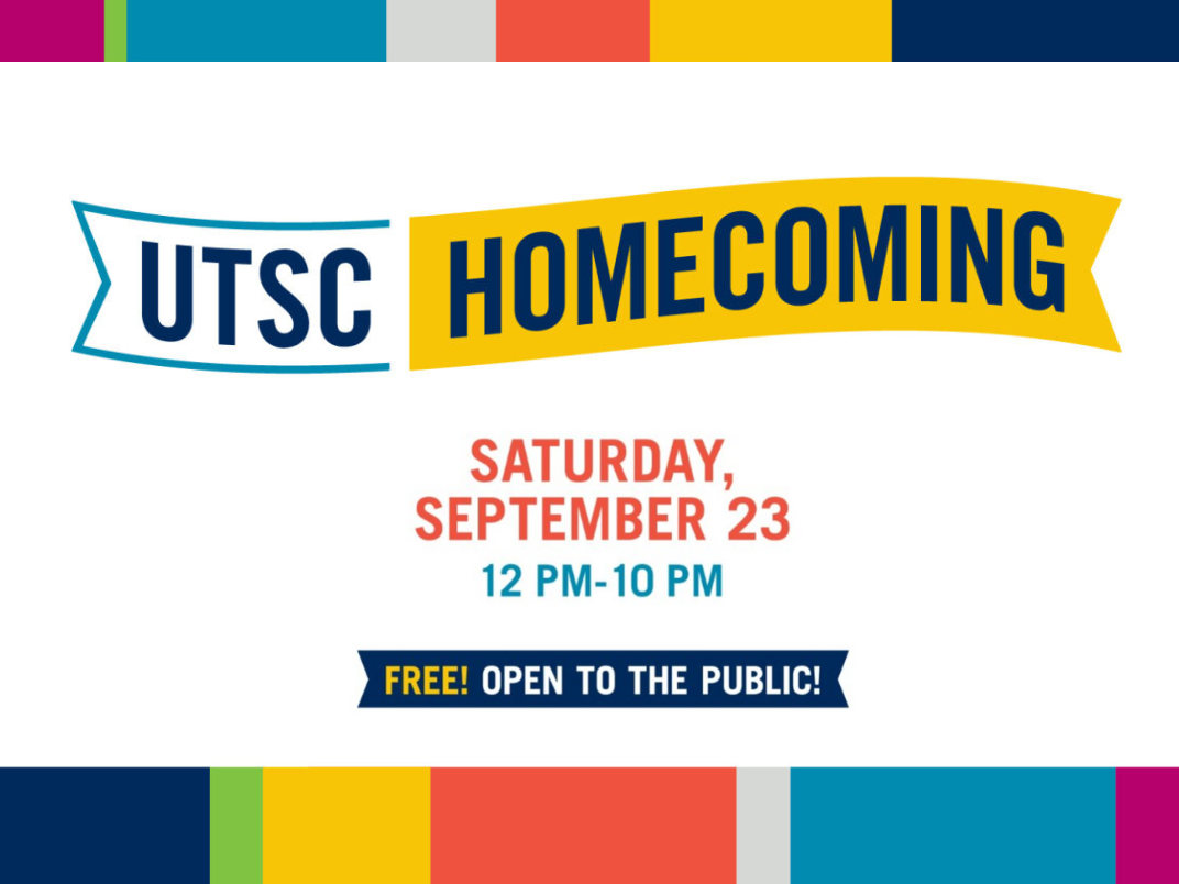 Logo of UTSC Homecoming