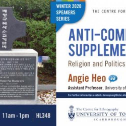 Anticommunist Supplements: Religion and Politics in South Korea