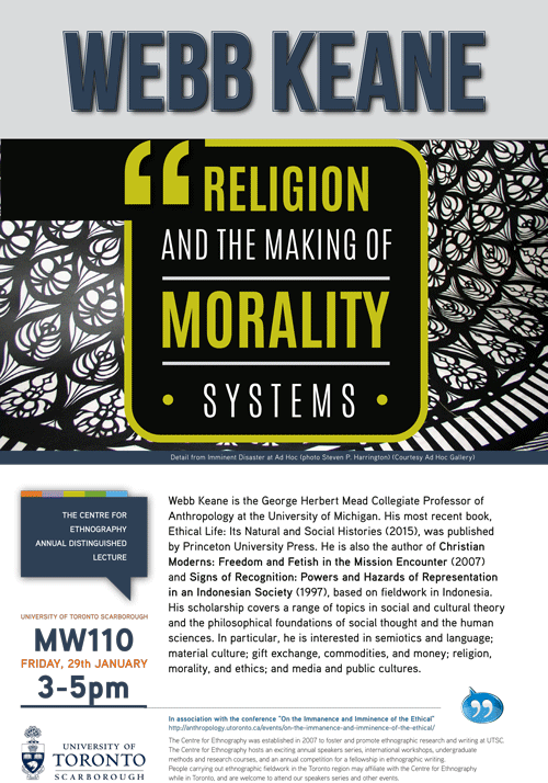 Webb Keane - Religion and the making of morality systems