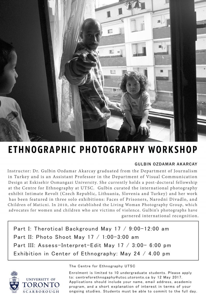 Ethnographic Photography Workshop
