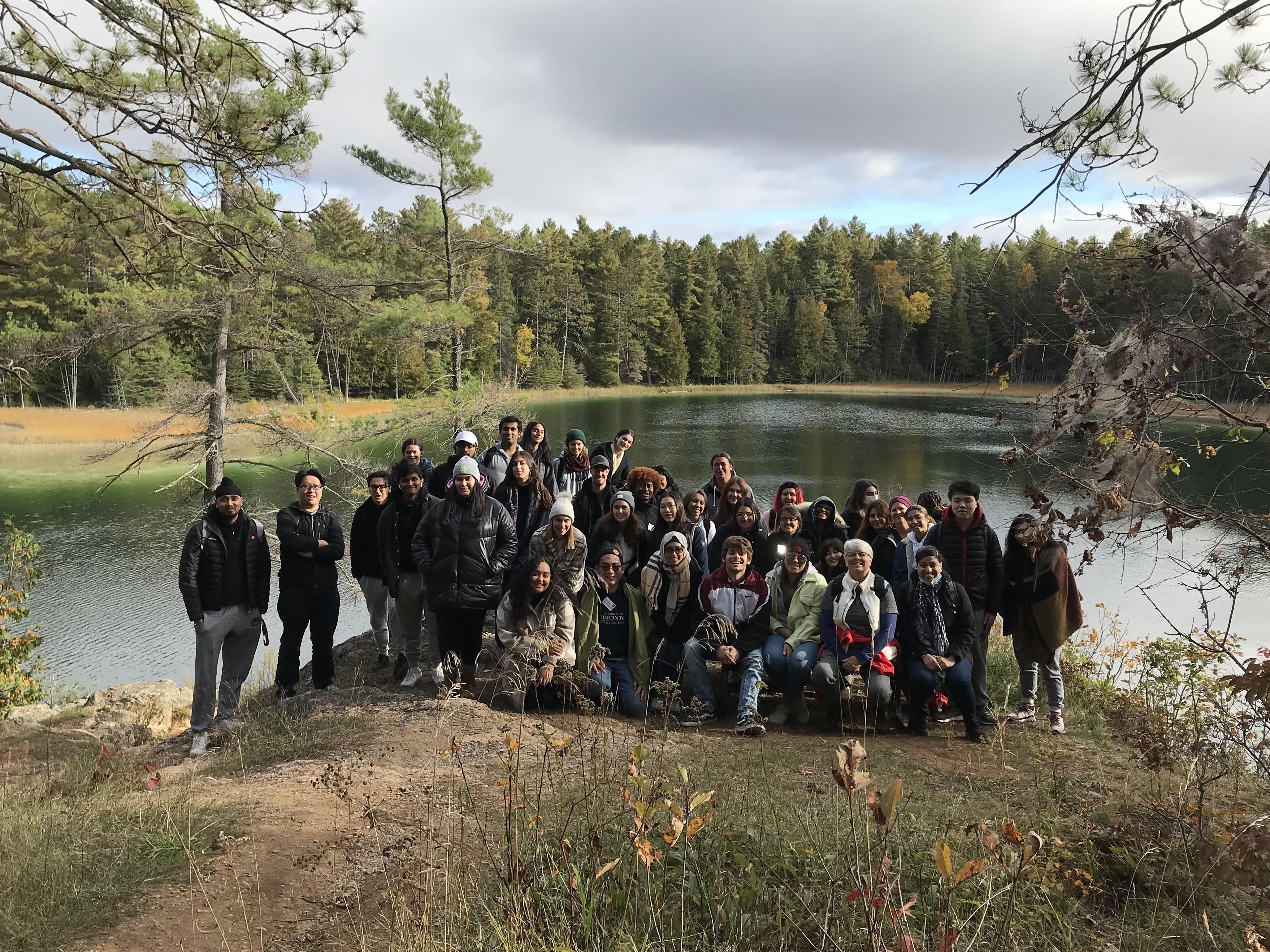 Experiential learning at Petroglyphs Provincial Park