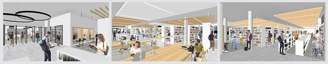 Library Learning Commons Rendering