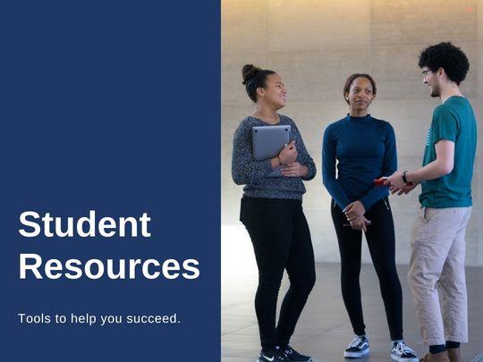 Check out our student resources