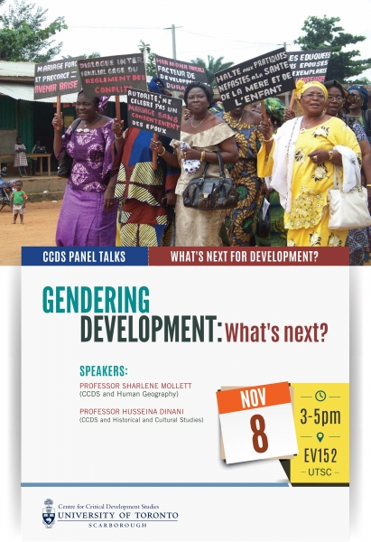 Gendering Development poster
