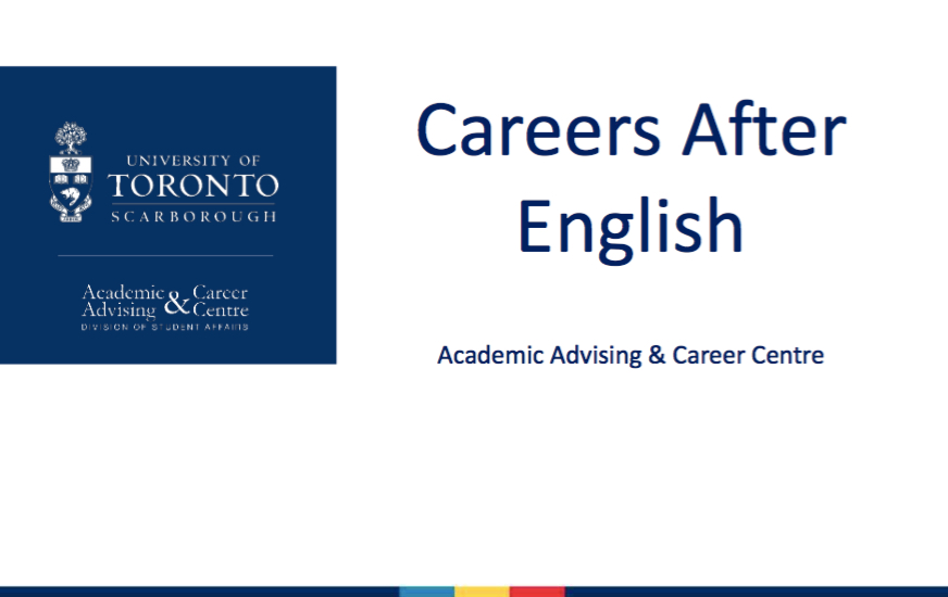 Careers after English