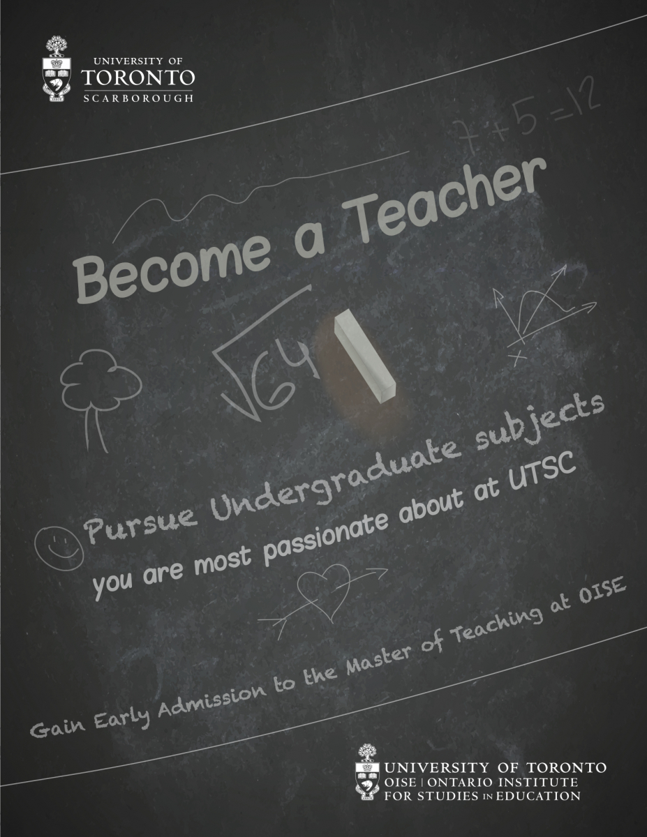 become a teacher poster