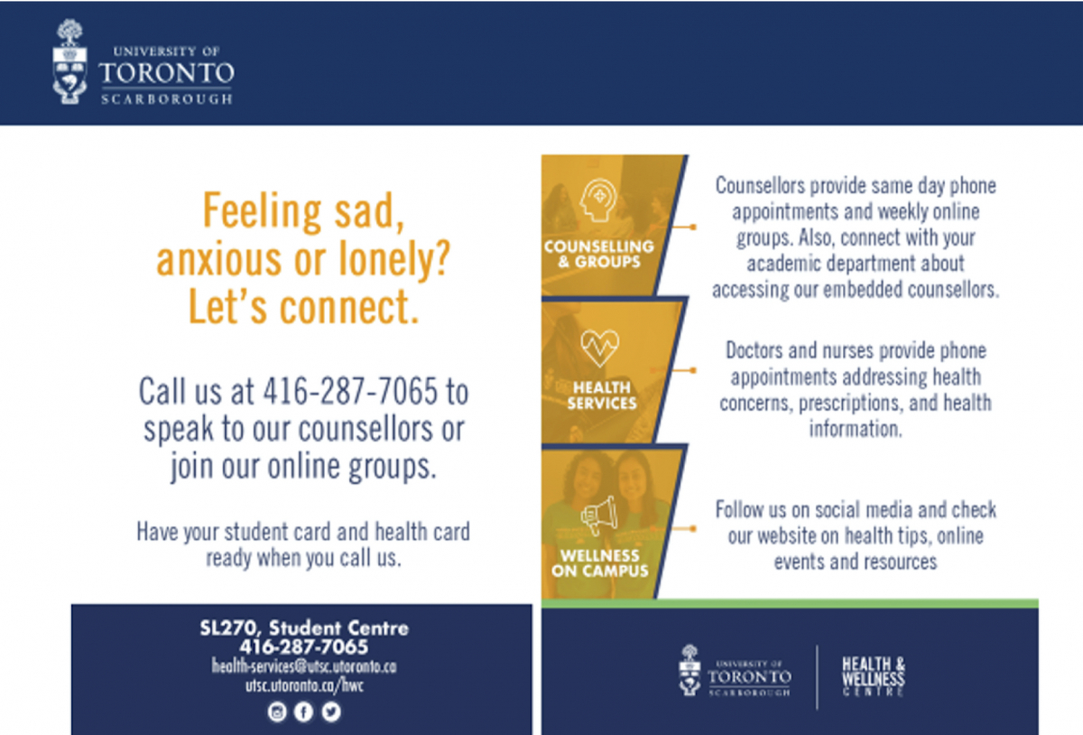 feeling sad, anxious or lonely? poster