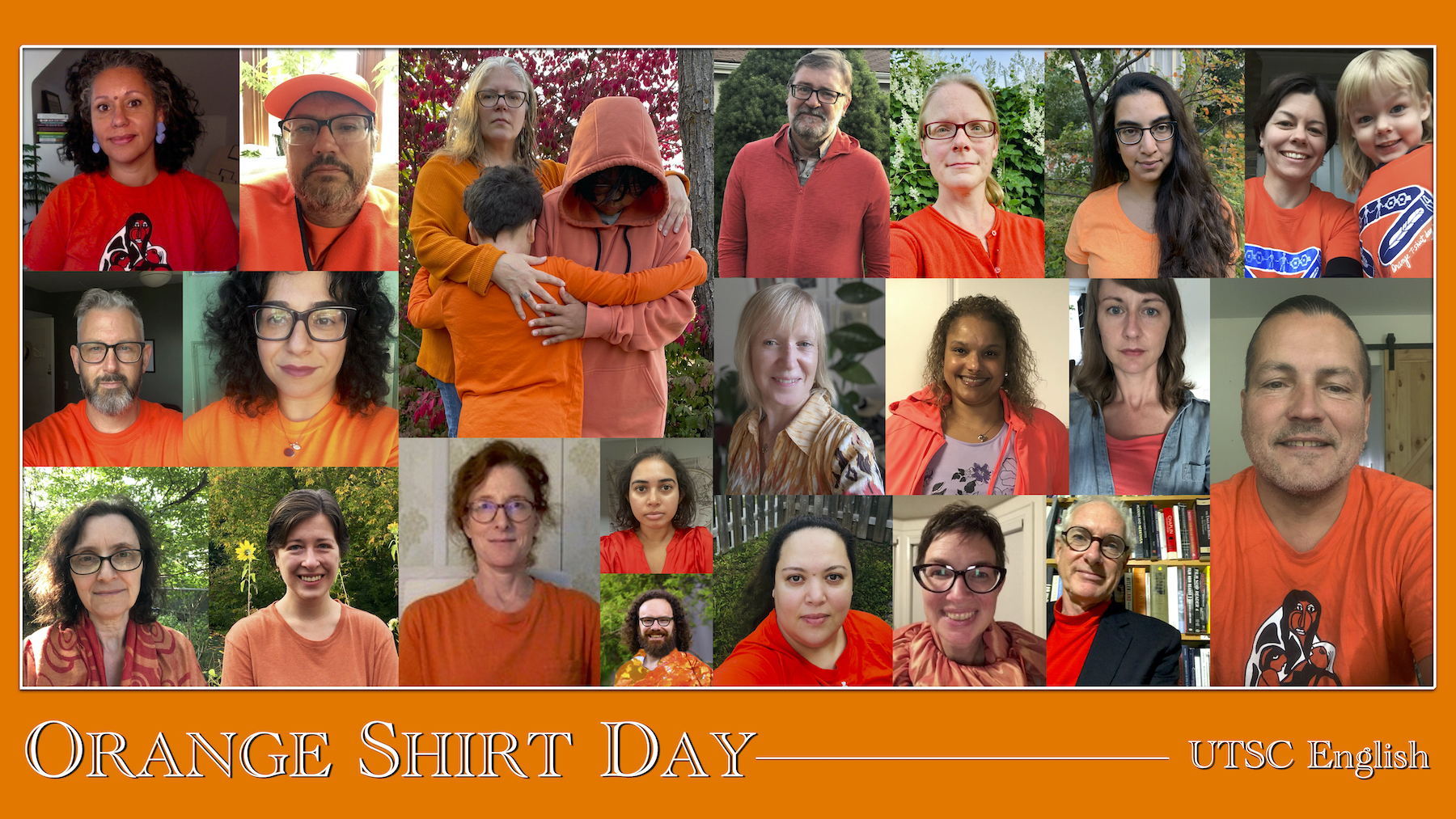 orange shirt day collage