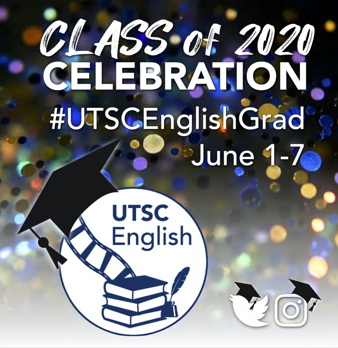 celebrating english grads 2020