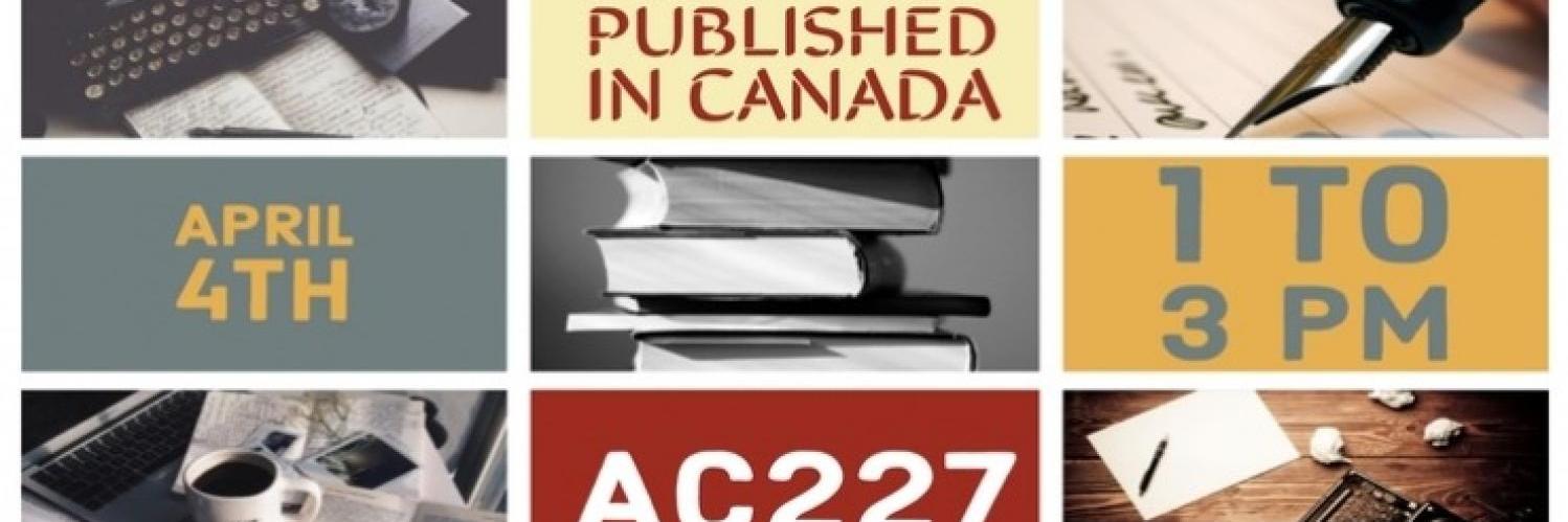 Apr 4: How to Get Published in Canada 