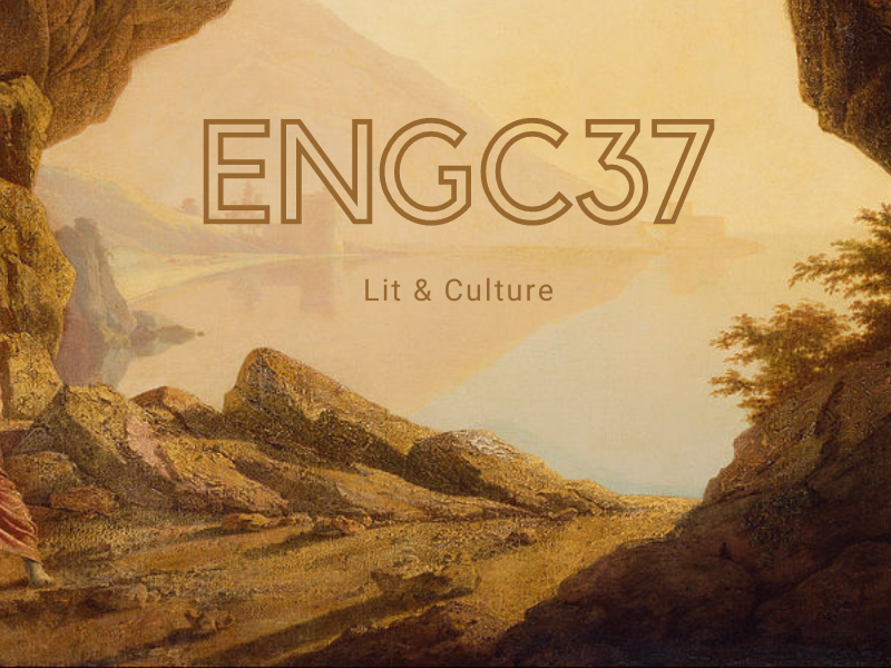 ENGC37 Literature & Culture  