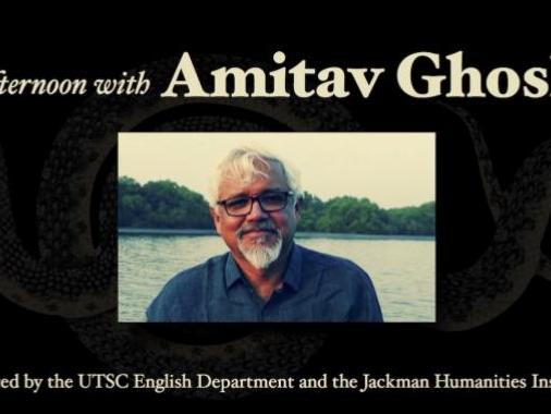 Oct 7: An Afternoon With Amitav Ghosh 