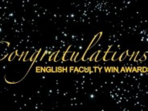 English Faculty Win Awards 