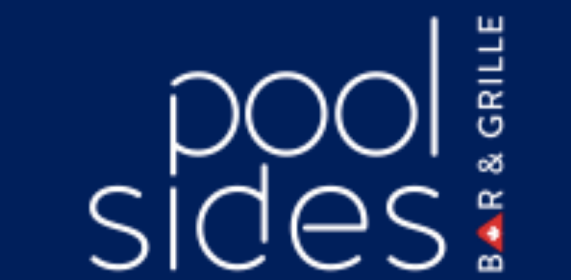 pool sides bar and grill logo