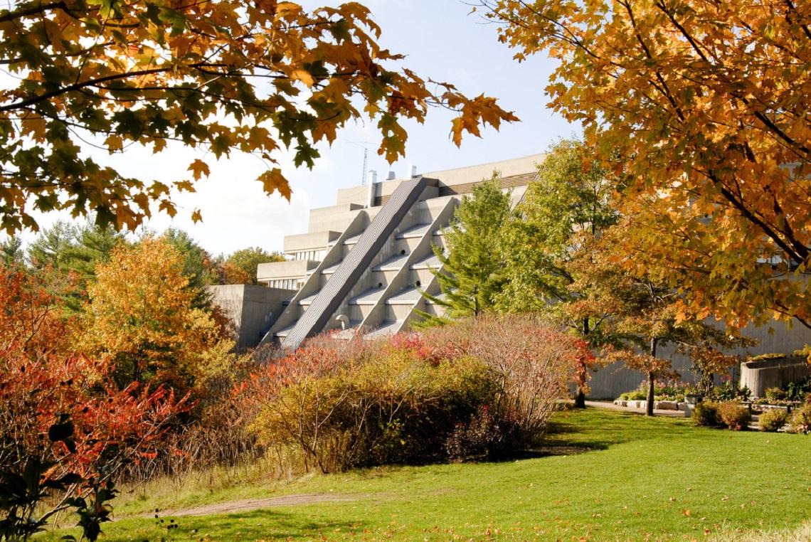UTSC campus - Science Wing in the fall