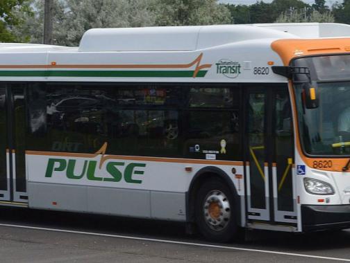 Durham transit bus.
