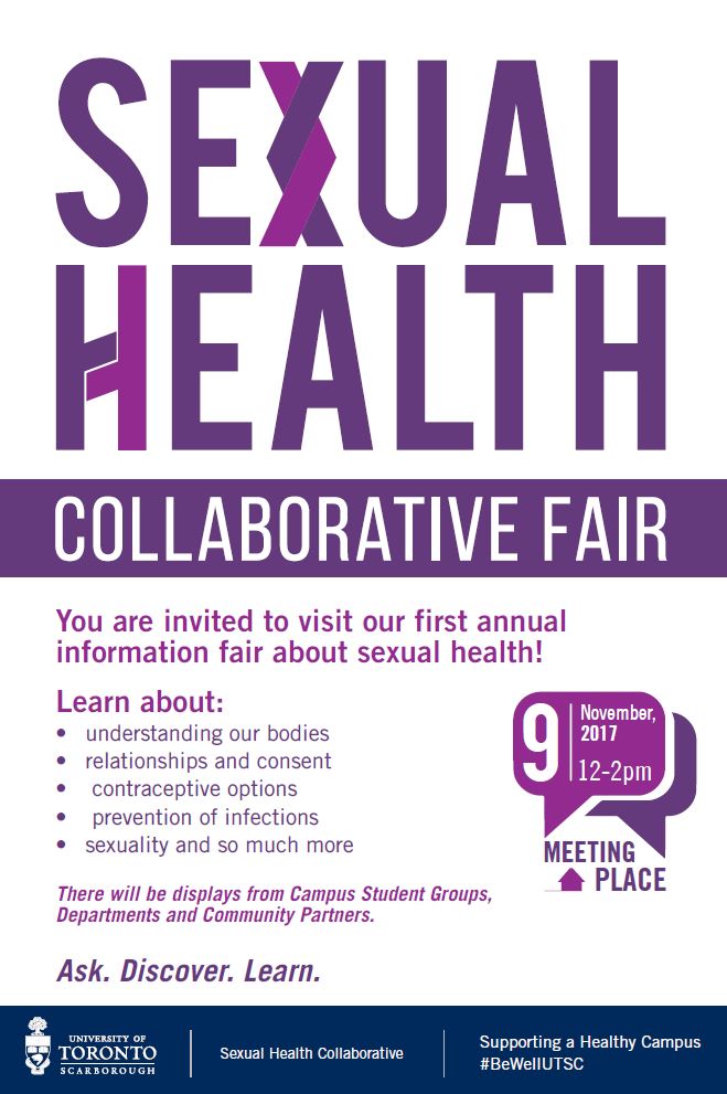 sexual health collaborative fair postert