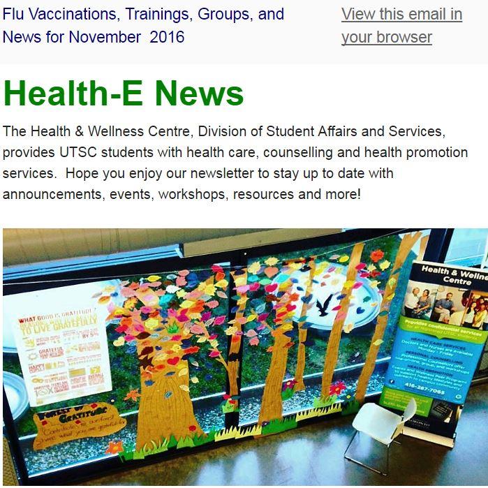 Health-E news