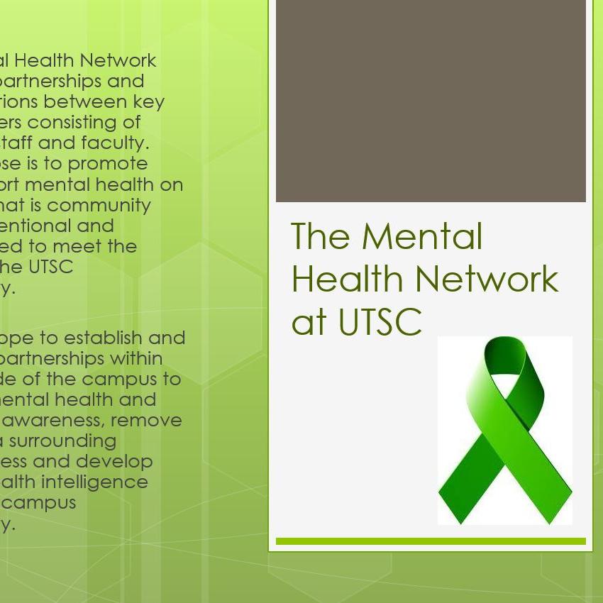 mental health network