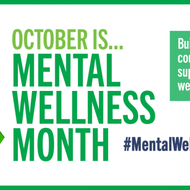 October is mental wellness month