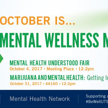 mental wellness month - october