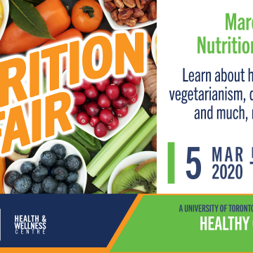 nutrition fair banner