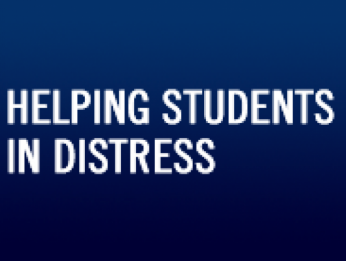 Helping students in distress