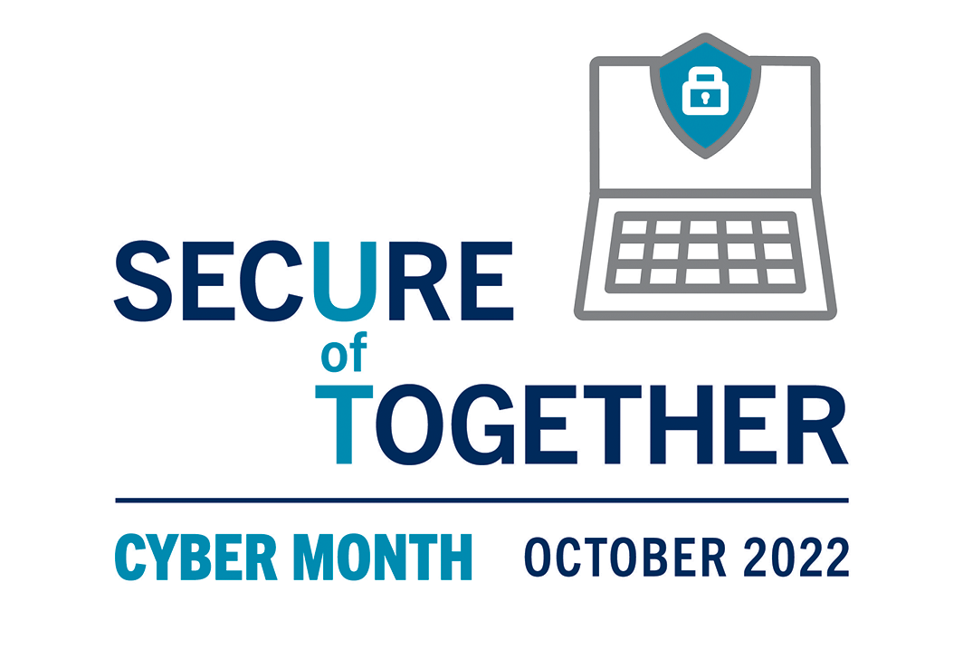 Cyber Month 2022 logo - Secure Together