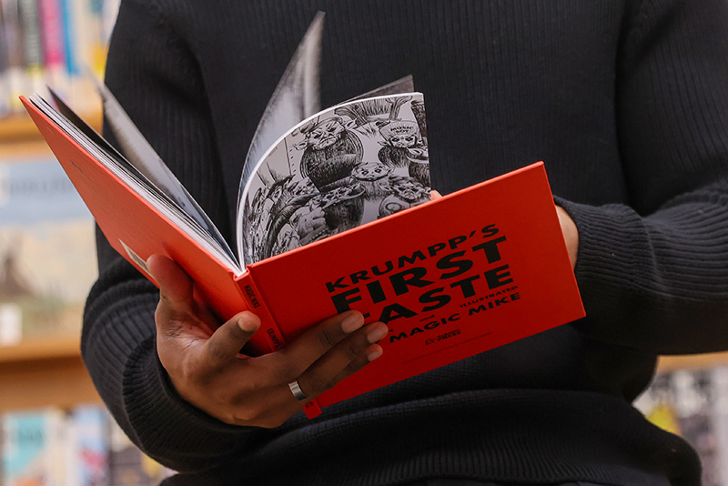 A photo of Krumpp's First Taste, the third book by Michael Gayle