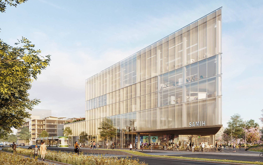 Rendering of the Scarborough Academy of Medicine and Integrated Health