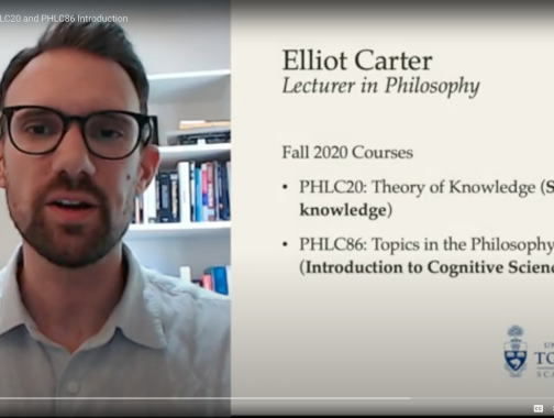 Welcome to PHLC20 (Theory of Knowledge) and PHLC86 (Issues in the Philosophy of Mind)