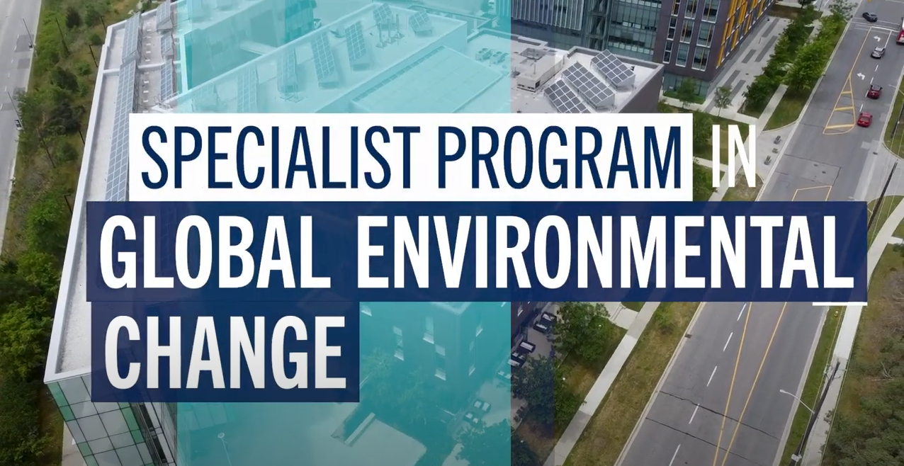 Specialist Program Global Environmental Change