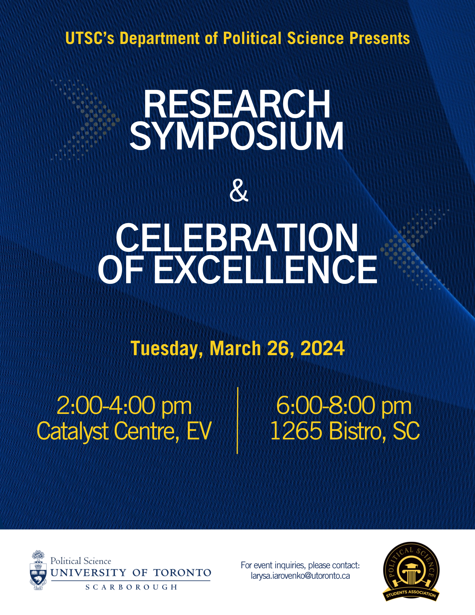 Research Symposium and Celebration of Excellence