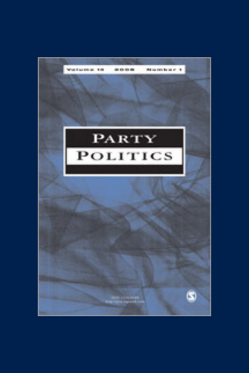 Party Politics Journal Cover