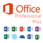 MS Office Professional Plus applicaiton icons