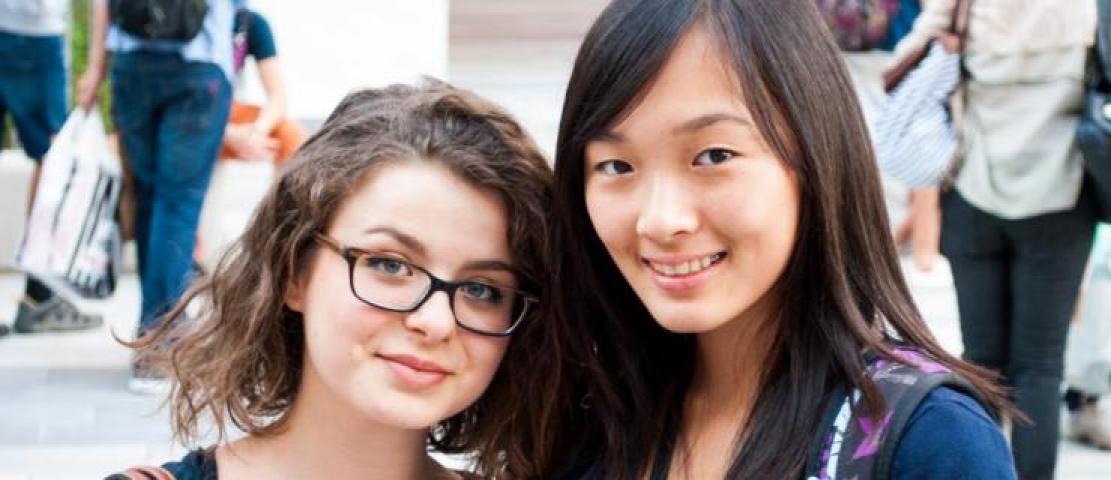 two students