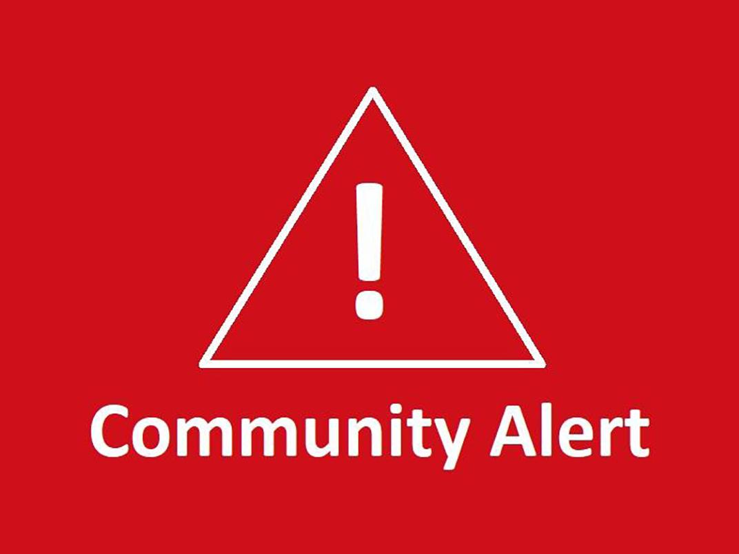 Community alert - exclamation point icon