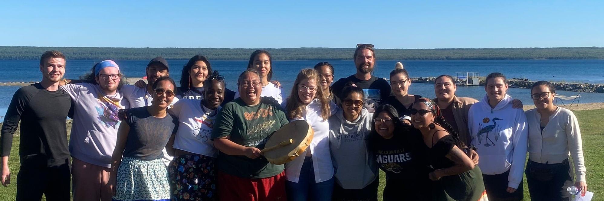 Indigenous students visit three Manitoulin Island First Nations