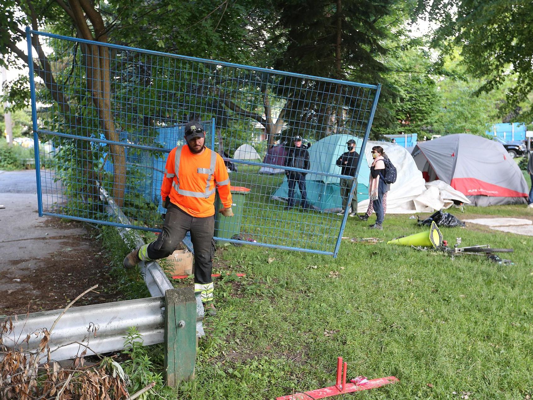 Why policing homeless encampments needs to end