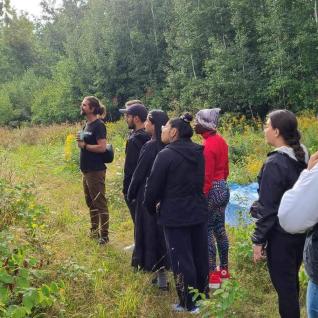 Food forest project walk