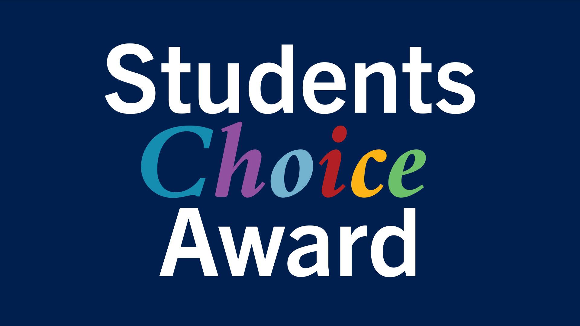Students Choice Award Graphic